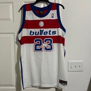 Mens Washington Bullets jersey